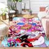 Cartoon character theme Rug Floor Mat for Living Room or Bedroom Soft and Comfortable Carpet a Gift for Birthday and Holiday.