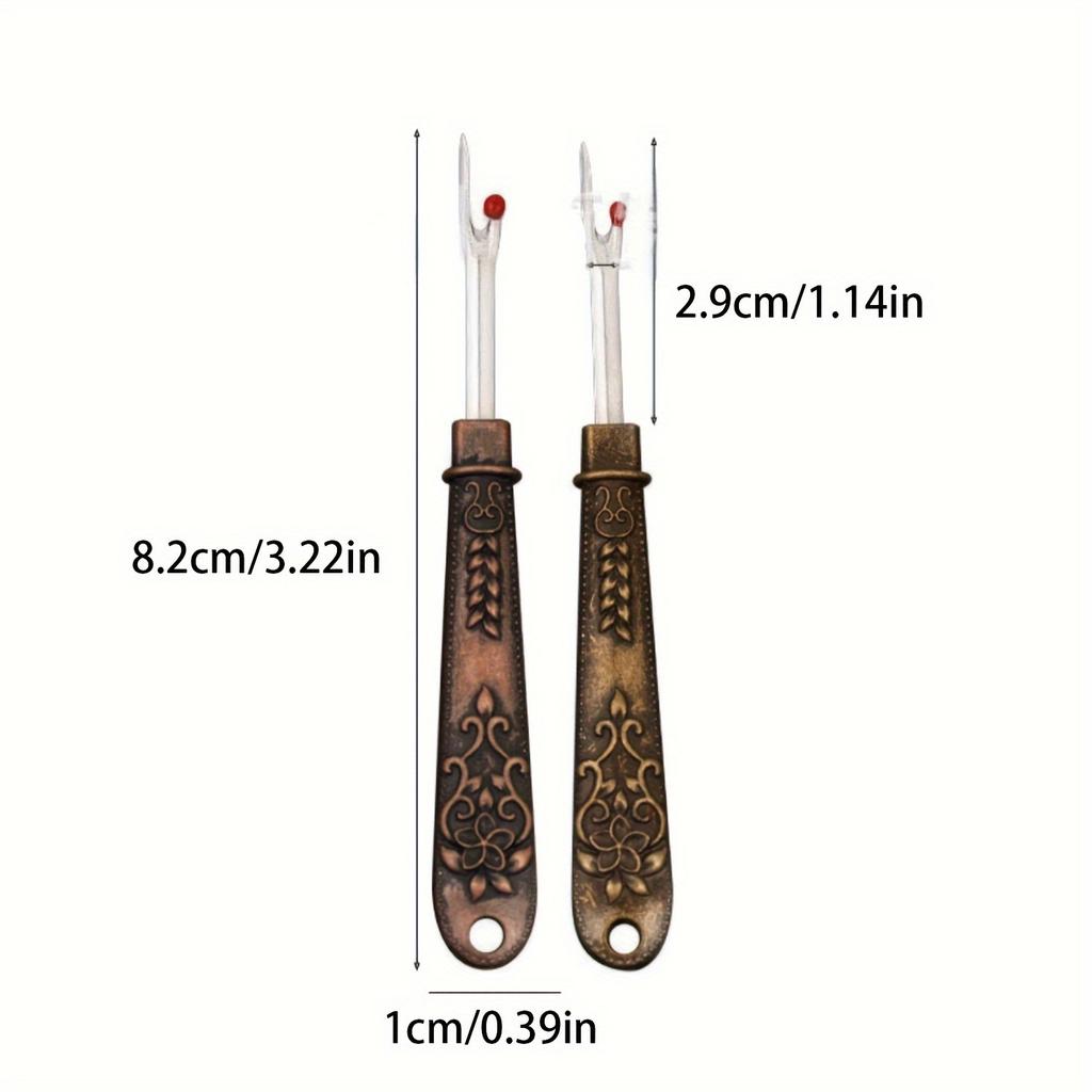 Hand-held Thread Picker and Cutter - Vintage Embroidery Thread Remover, Cross-stitch Sewing Tool - For Cutting Clothes