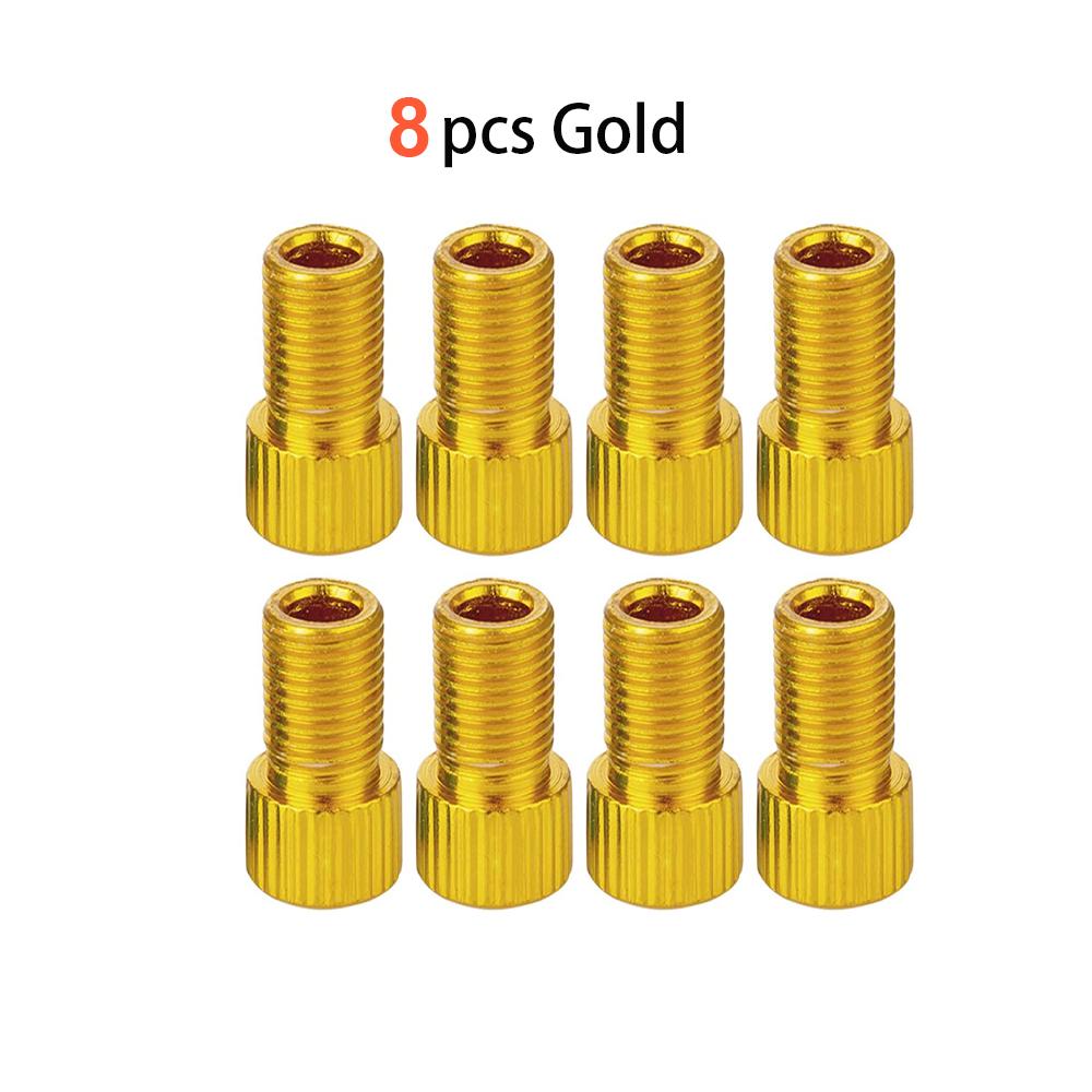 Aluminum Alloy Adapter for Valve Mountain Bike Motorbike Cycling Inflated Lends To Schrader Bike Accessories