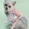 Adjustable Cat Dog Harness with Lead Leash Chest Pet Harness And Leash Set