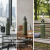 Insulated Water Bottle with Loop Cap Safe Materials for Gym