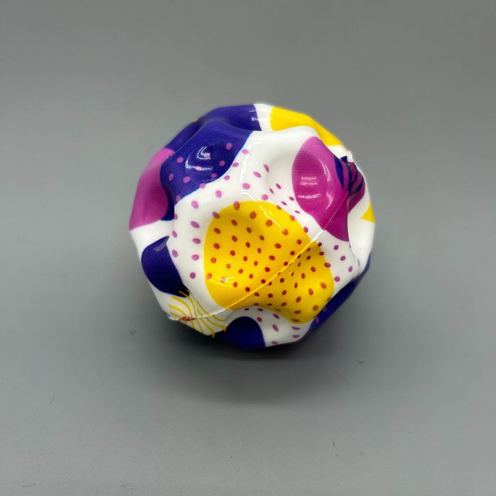 Moon Shaped Pu Foam Bouncy Ball Stress Relief Fidget Toy Soft Anti Stress High Bouncing Ball Squeeze Toy Kids Outdoor Sport Game