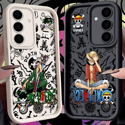 One Pieces Zoro Luffy Ace Phone Case For Samsung S26 S25 S24 S23 S21 S20 Ultra For Galaxy S25 S24 FE S26 Plus Funda Soft Cover