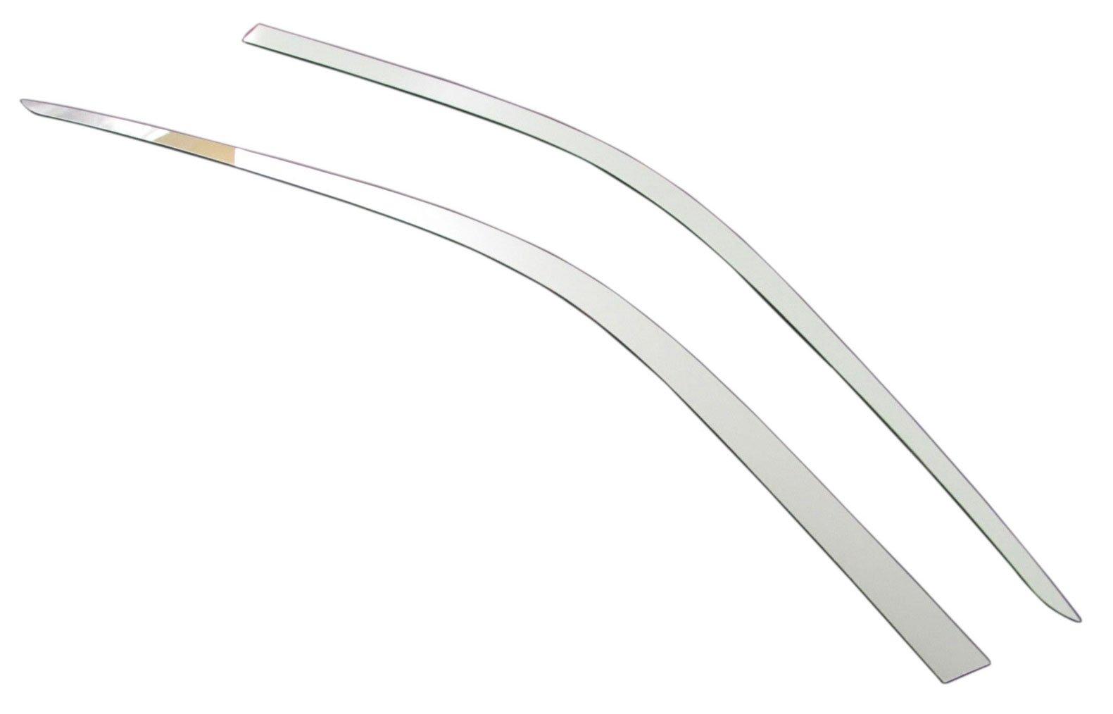 

BRIGHTZ Finish Stainless Steel Plated Rear Pillar Panels for the Freed Hybrid GP3 Compatible with GP3 Freed and Hybrid Ultra-Mirror (2-Piece)