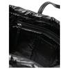 By Far Logo Embossed Shell Fabric And Leather Tote Bag Women tote bags Black 23PFSLTOTBLESFLLLAR