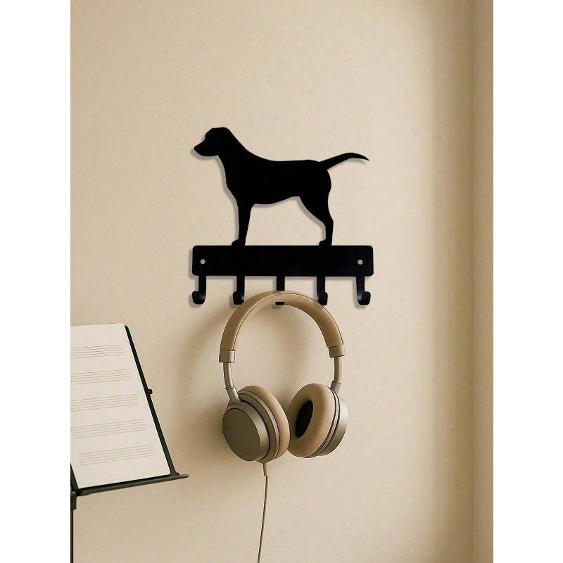No Drill Dog Leash Holder Easy Install Wall Hooks Waterproof Rustproof Pet Organizer Gift