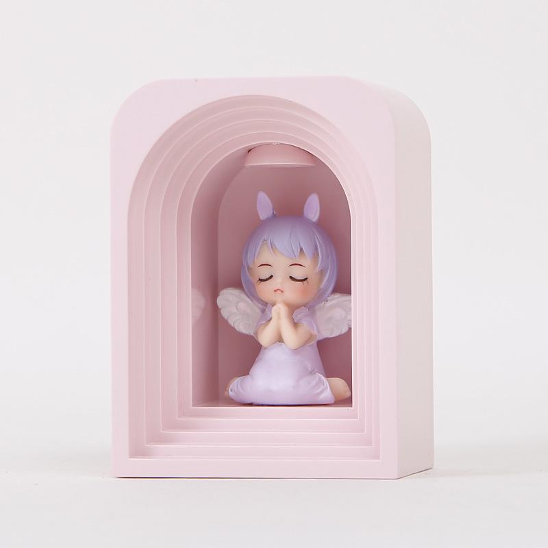 

Геометрический ночник-купол, подставка для ручек для студента, украшение, питание от батареек StyleA