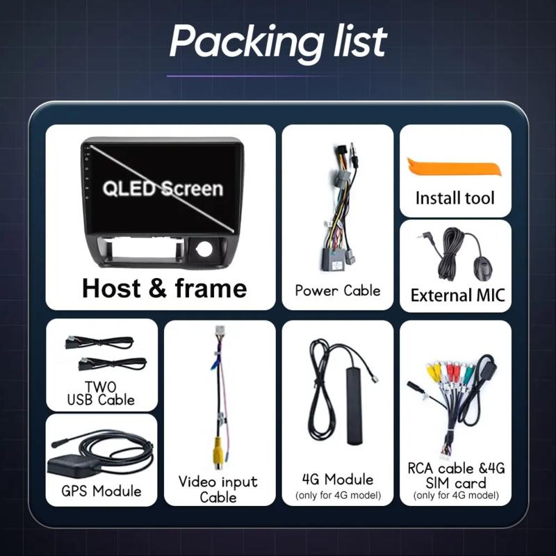 Car Radio Android Multimedia Player For Suzuki Jimny 1998 - 2004 Carplay GPS Navigation QLED Touch Screen Auto Stereo WIFI DSP