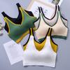 Beautiful Back Tube Top Integrated Fixed Cup Wrap Chest Breathable Comfortable Sexy Underwear Gather Sports Bra