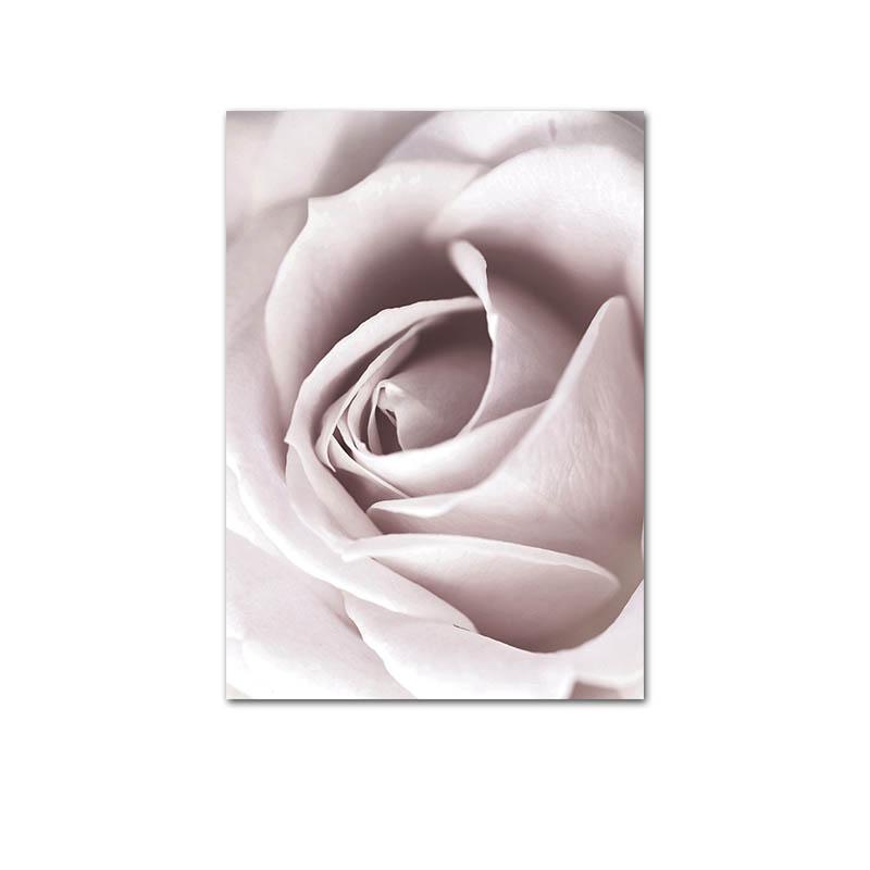 Floral Print Posters Couples Romantic Wall Art Prictures Love Quotes Canvas Painting Nordic Pink Pictures For Room Decoration