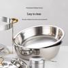 Stainless Steel Chafing Dish Buffet Set with Alcohol Burner