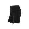 Fitness Series Solid Color Slim High Waist Breathable Comfortable Sports Shorts Women Shorts Black AUSU030-1