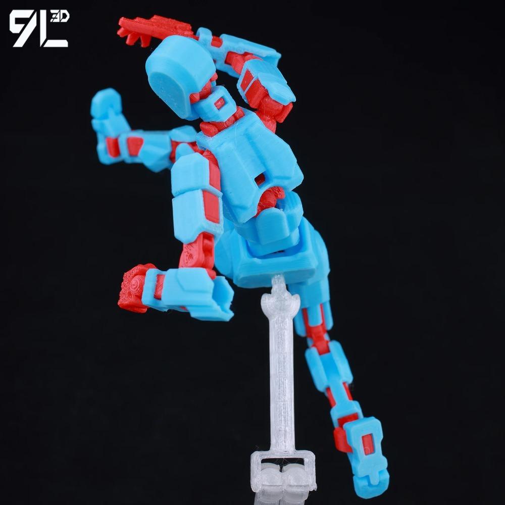 Dummy13 Lucky Puppets T13 Doll,Multiple Styling Combinations Robot Model,Cheap Holiday Gift,Cool Robot Doll Desktop Decoration