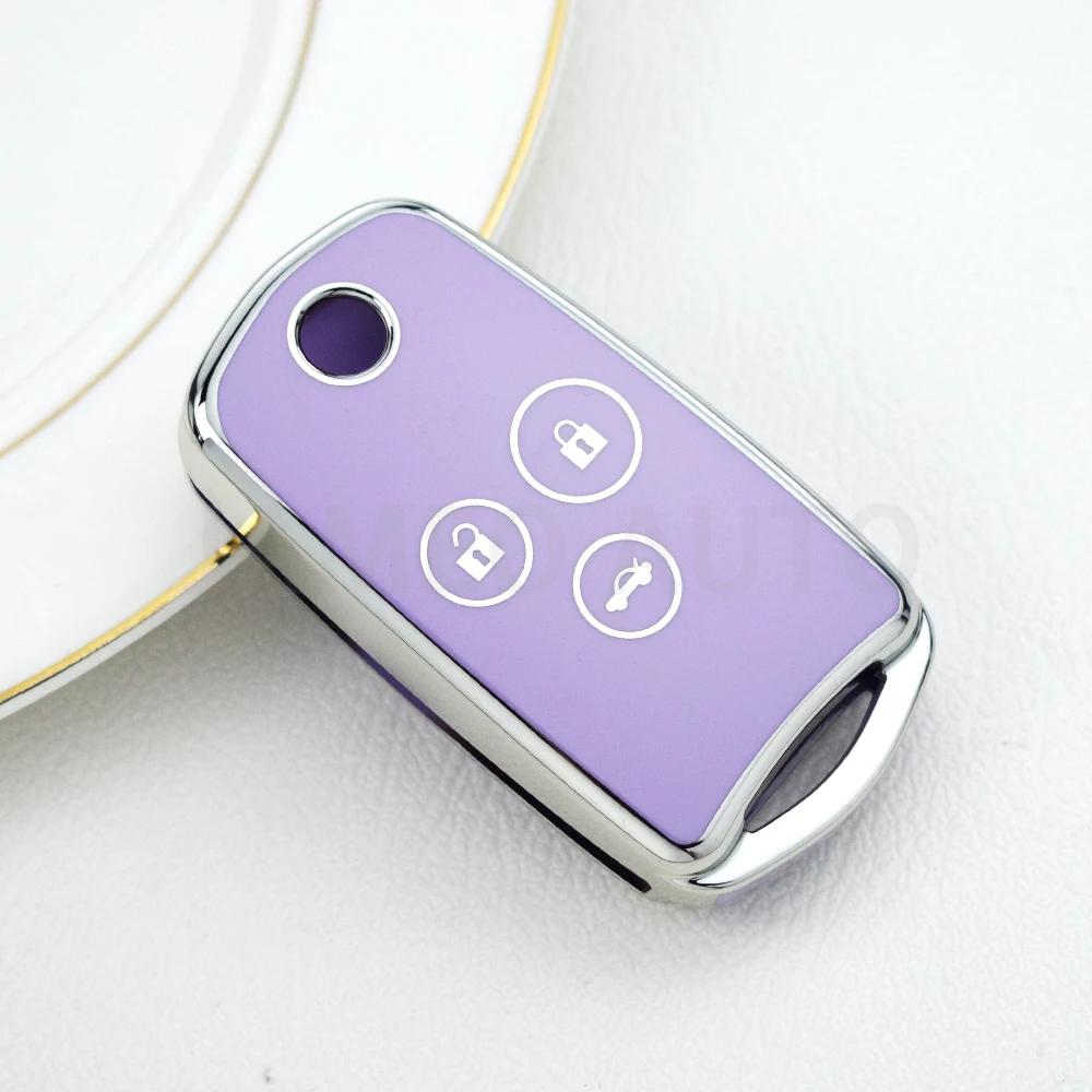 2 3 Buttons Car Key Case Flip Remote Control Fobs Protector Cover Skin For Honda Acura Accord Cr-V Civic Jazz Cr-Z 2011 2012