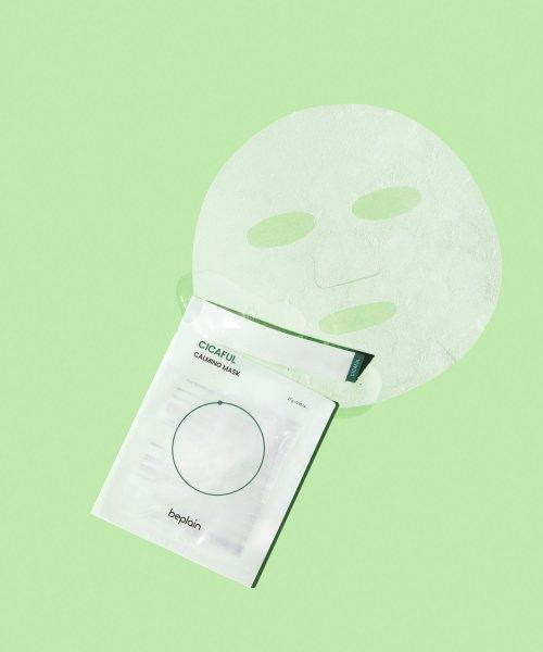 BEPLAIN Cicaful Calming Mask (10 Sheets/Soothing & Moisturizing)