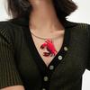 Fashion Personality Trend Versatile Niche Creative Crab Pendant Design Sense Collar Simple