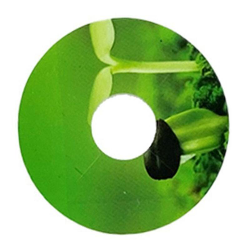 Pack of 100/120 Hydroponics Plant Labels Round Plant Growth Stickers for Seedling Self-Adhesive Hydroponics Plant Dropshipping