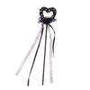 Peach Heart Fairy Wand - Foam Magic Wand and Flower Girl Cane, Perfect Children's Day Gift