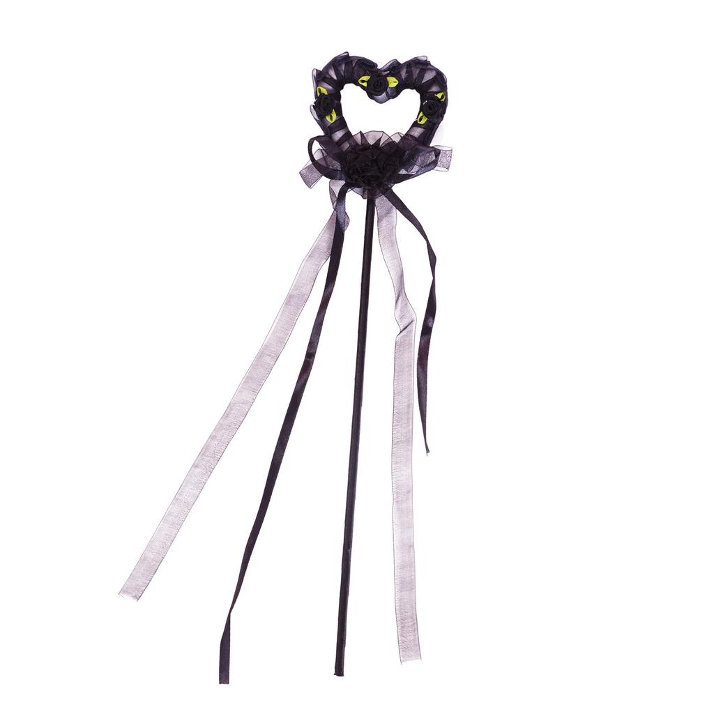 Peach Heart Fairy Wand - Foam Magic Wand and Flower Girl Cane, Perfect Children's Day Gift