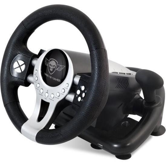 SPIRIT OF GAMER Pack Gaming Volant + Pédale SOG-RWP2