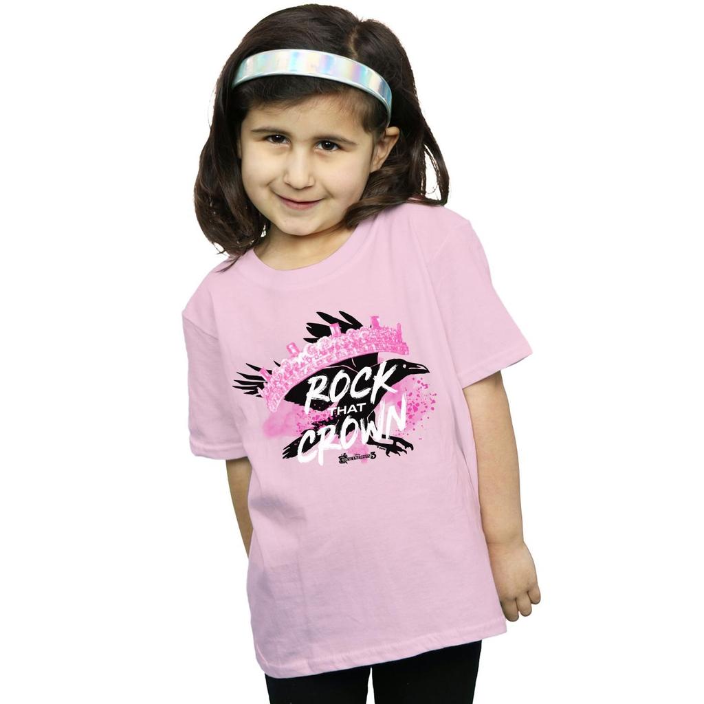 Disney Girls The Descendants Rock That Crown Cotton T-Shirt