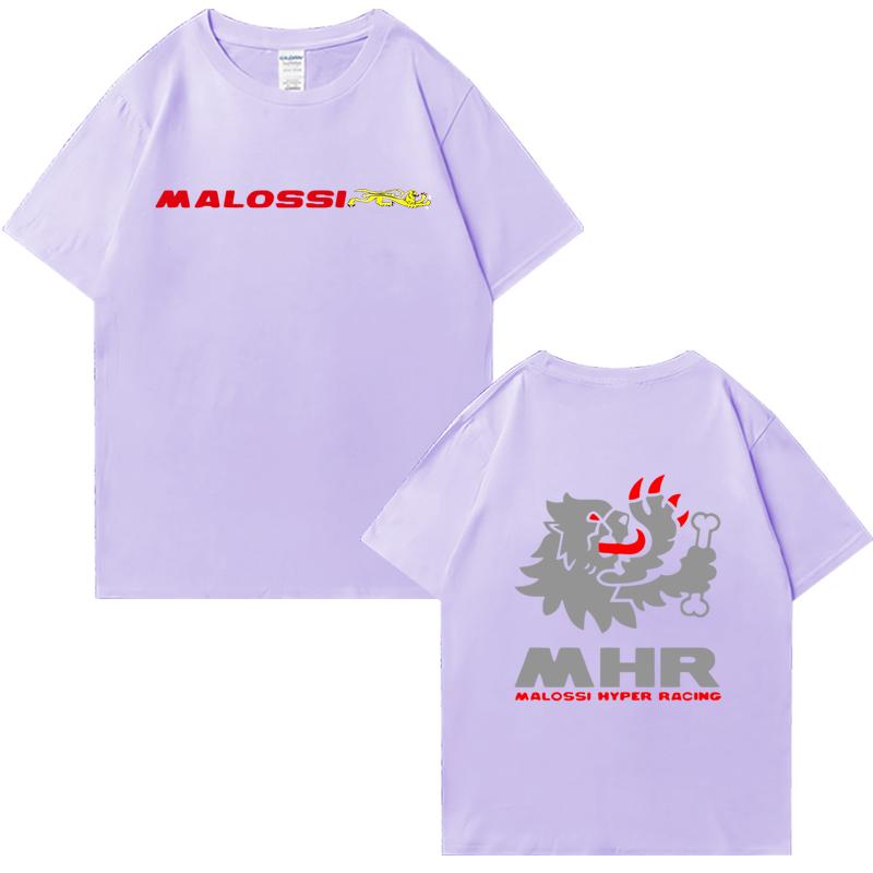 New in Malossi Theme Graphic short sleeve t-shirts vintage Hip Hop Y2k streetwear Unisex Oversized t-shirt Summer Print clothing