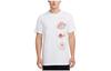 T Shirts Men's White Crew Neck Moderate Straight Fit FN6028-100