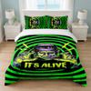 Frankenstein's Monster Bedroom 3Pcs Bedding Set Soft Bed Sheet Pillowcases Home Bedding Decoration
