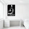 Creed Band Black & White Rock Music Metal Tin Sign Vintage Poster for Home Man Cave Bar Decor