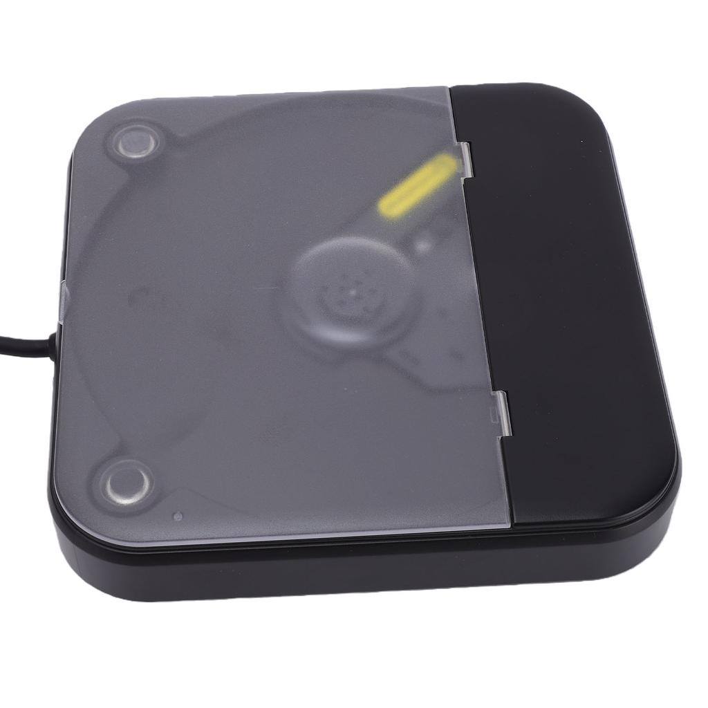 Portable Car CD Player USB AUX Port Anti Skip External Car CD Player with Remote Control for Laptop TV Home