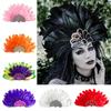 Brazilian Carnival Feather Headpiece Stage Performance Feather Headdress  Hawaiian Party Accessory