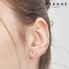 [CRANNE] 14K X-Line Earrings C24EB326