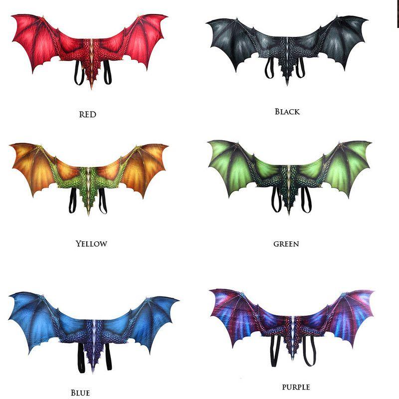 Carnival Halloween Adult Decoration Nonwoven Dragon Wings Props Cosplay