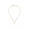 La Petite Story Collana in Acciaio Tono Oro con Zircone Fucsia LPS10ARR06 Per Donna