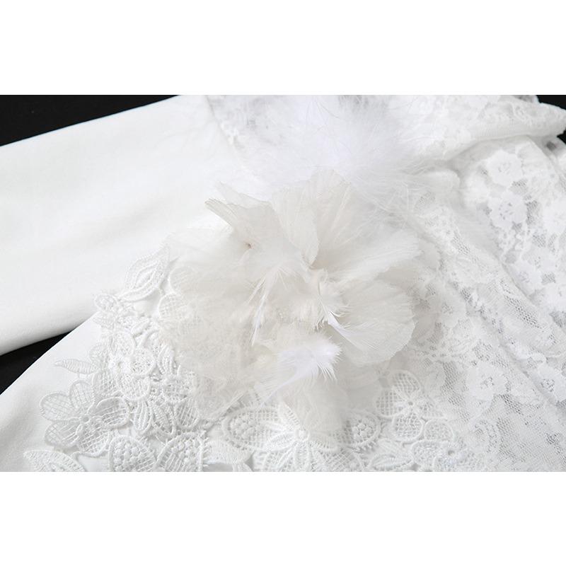 Autumn and Winter Women's Solid Color Slim-fit High-waisted Fashion One-line Collar Long-sleeved Dress