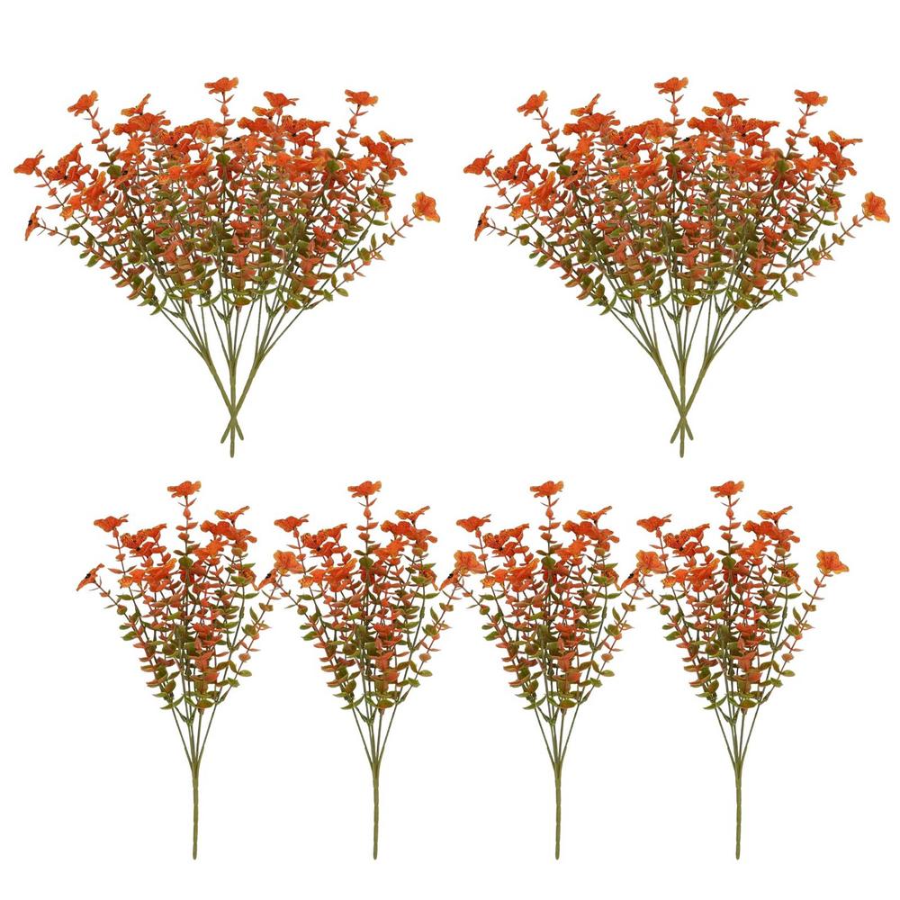 

Fall Flowers Autumn Simulation Flower 10 Pieces Simulation Plants Decor For Kitchen Bedroom Dining Porch Outdoor Balcony Patio