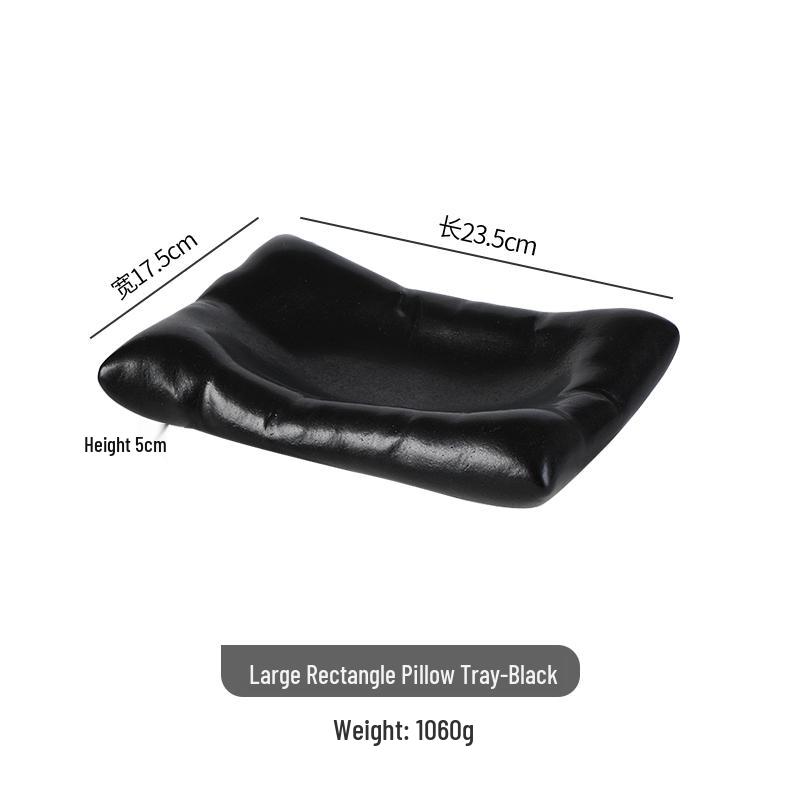 Nordische Keramiksalat- und Pastaplatte: Hochwertiges Geschirr für Snacks und Desserts