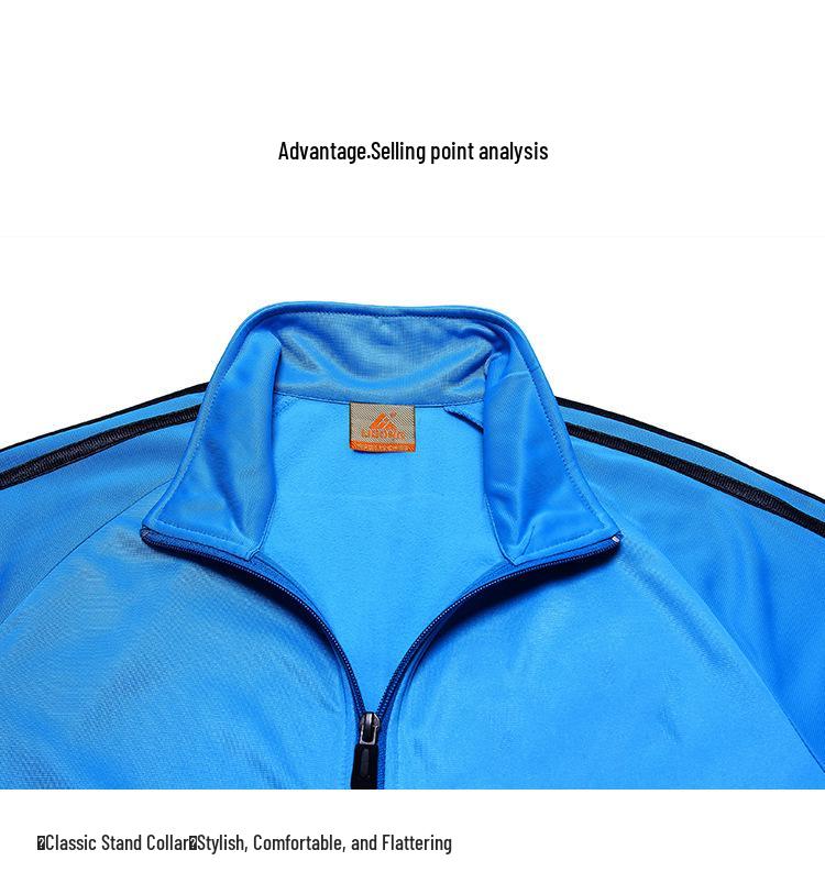 Trendy Autumn & Winter Couple Sportswear Set: Warm, Stylish, and Sporty Jacket with Thin Fleece