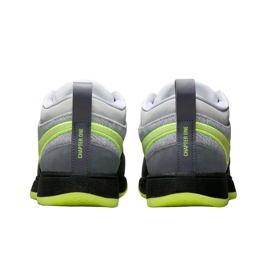 Nike Book 1 EP Men Light Smoke Grey Volt Black IO9704-001