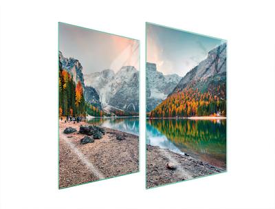SZKLANA PŁYTA OCHRONNA DO KUCHNI 2x35x52 GÓRY