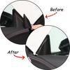 ABS Carbon Interior A-Pillar Triangle Panel Trim Cover For Corvette C8 -2024