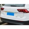 Car Rear Back Bumper Cover Steel Wrap License Trim Frame Lamp Panel Hood For Volkswagen VW Tiguan L MK2 2016 2017 2018