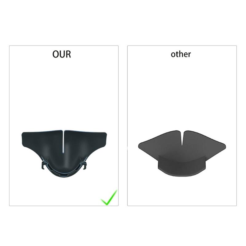 Lightweight Nose Cover Block Out Distractions Shield Silicone Nose Guard for Immersive Virtual Reality MetaQuest VR
