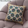 Bohemian Floral Print Pillow Covers Pattern Cushion Cover Suitable for Sofa Bedroom Car Pillow Cover