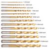 ABBY-13Pcs Left Handed Drill Bit Set Extractor Drill Bits For Metal Power Tools Accessories With Titanium Nitride Coating