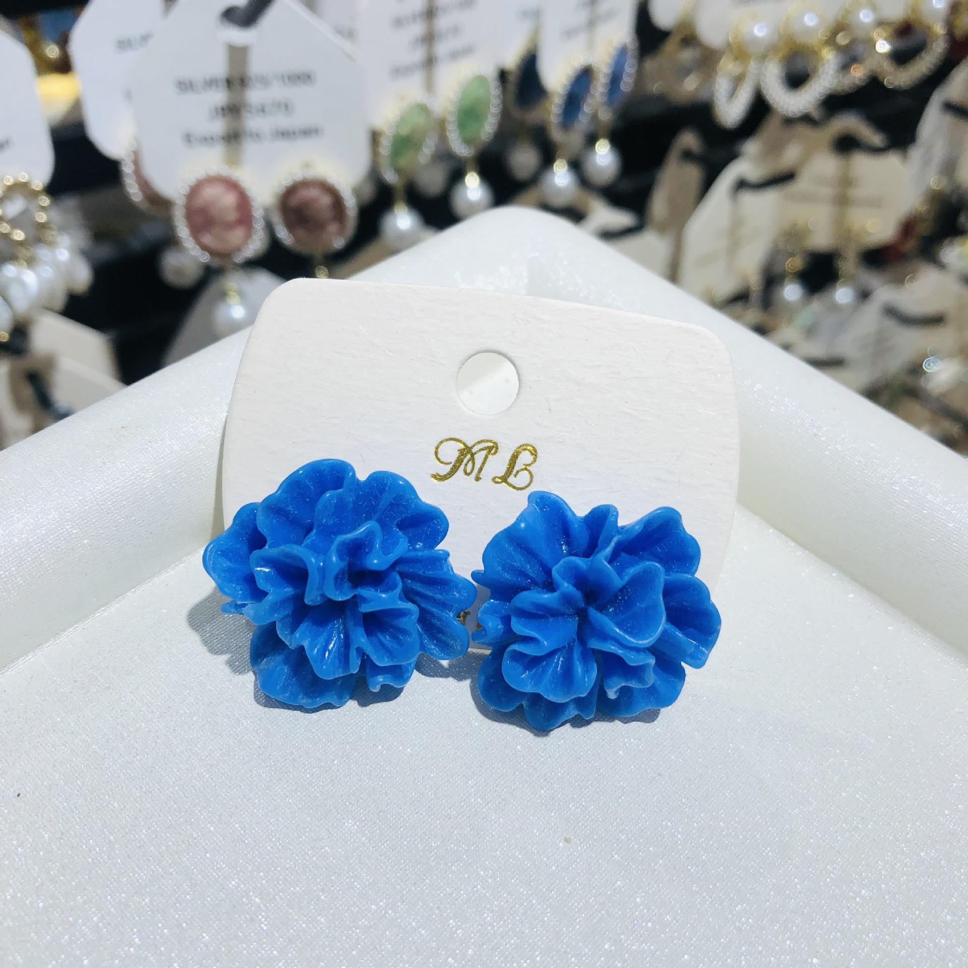 Модные Серьги-Камелии для Женщин Бижутерия Трендовые Женские Белые Розовые Красные Цветы Серьги для Женщин Девочек Ювелирные Изделия Подарки