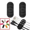 Ties Line Fixer Earphone Cable Organizer Charger Wire Clamp Wire Retainer Holder Clips Cable Winder