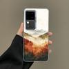 For Samsung Galaxy S24 S23 Ultra Plus FE S25 S22 Ultra Plus S21 FE Laser Phone Case Mountain Mist Nature Shockproof Back Covers