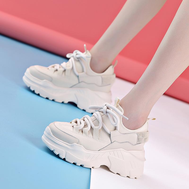 

Женские туфли Ulzzang Harajuku, визуально увеличивающие рост, Daddy Shoes весна/лето 2024 года 39