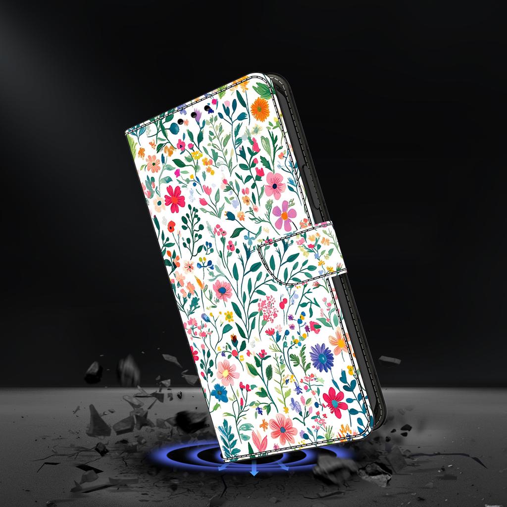 For Samsung Galaxy S25 Edge Case Wallet Stand Pattern Printing PU Leather Flip Phone Cover
